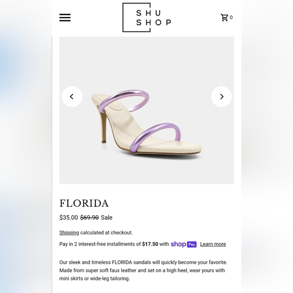 ShuShop Heel sandals | Size 9 | NWT - Picture 6 of 6